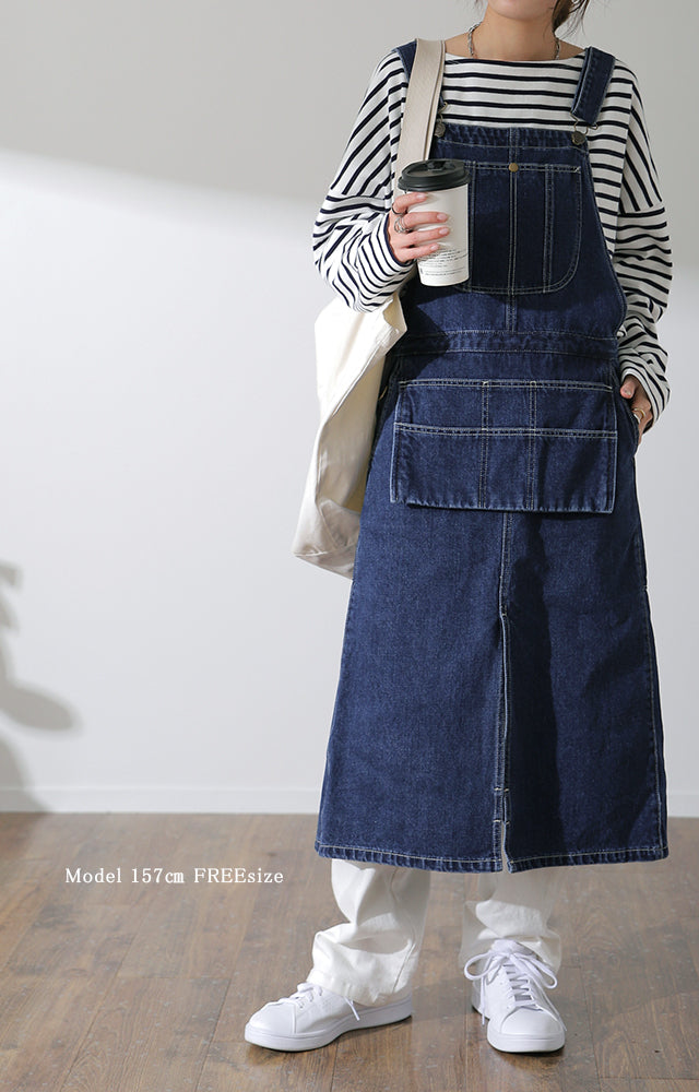 DENIM＆DUNGAREE デニム＆ダンガリー デニムスカート 150cm - スカート