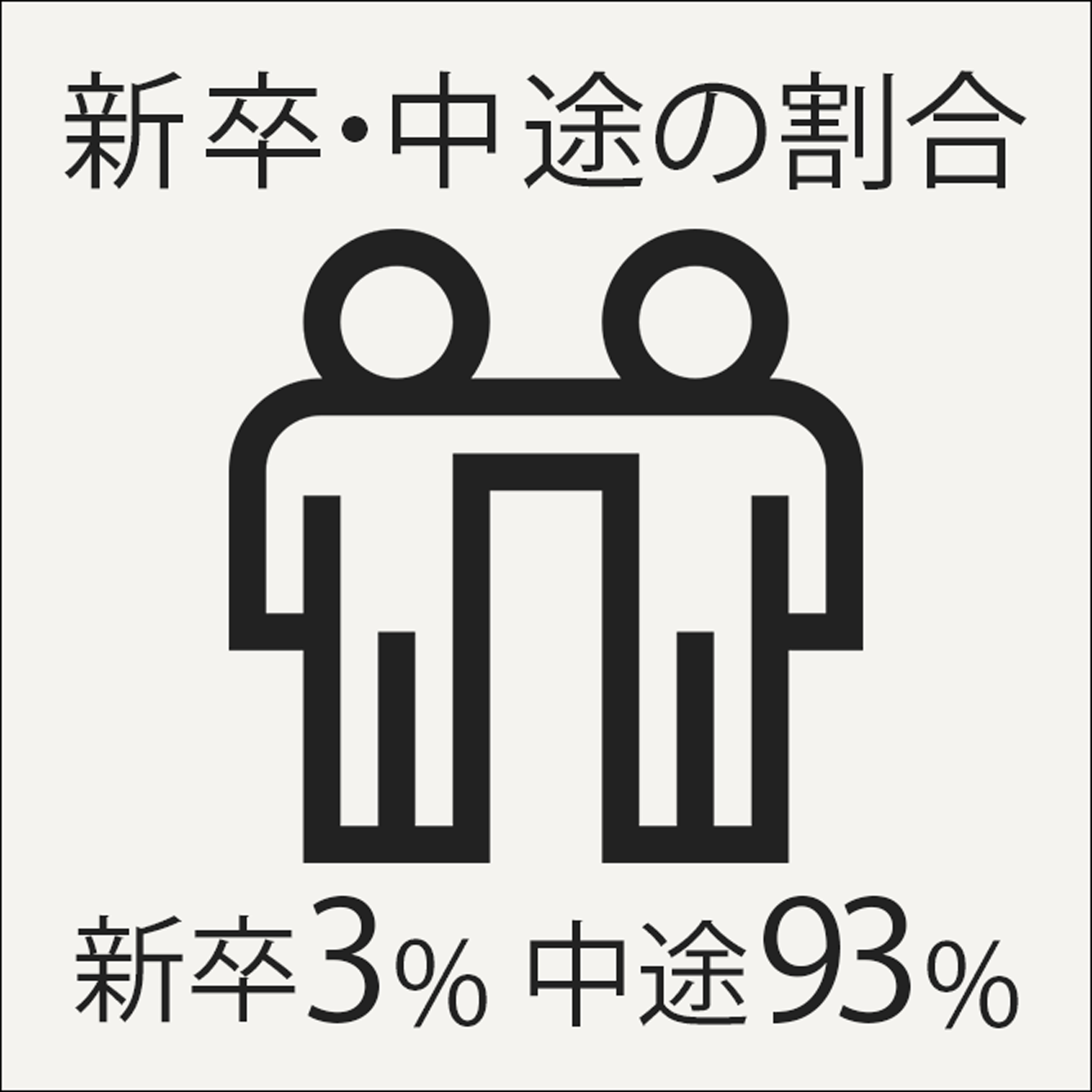 2plus8株式会社の新卒割合